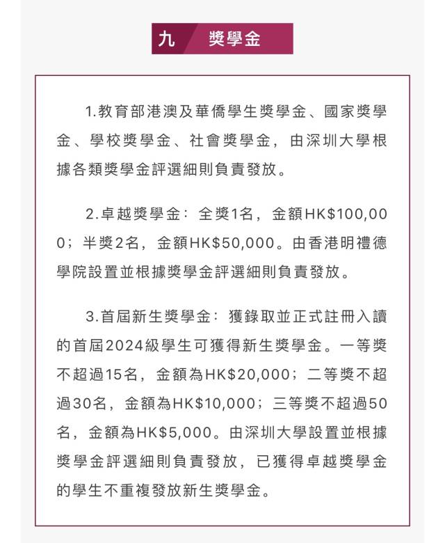 深圳大学香港学院来了！首年招生计划发布